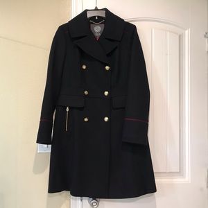 Vince Camino Double Breasted Navy Pea Coat
